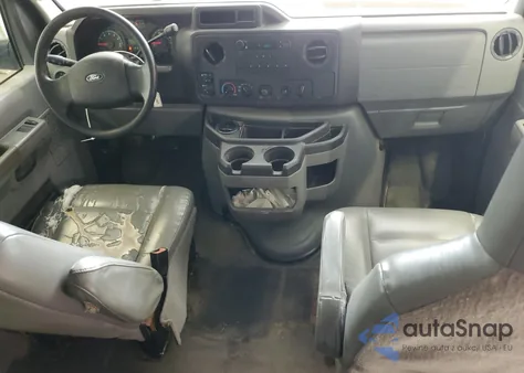 2011 Ford Econoline E350 Super Duty Wagon from USA, damaged, VIN 1FBSS3BLXBDA70343